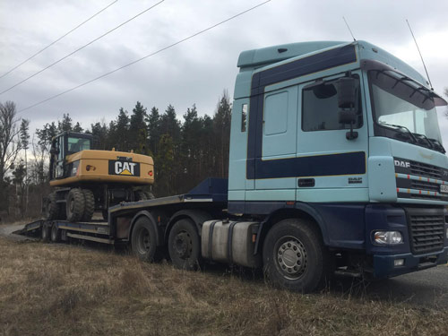 перевезення екскаватора київ